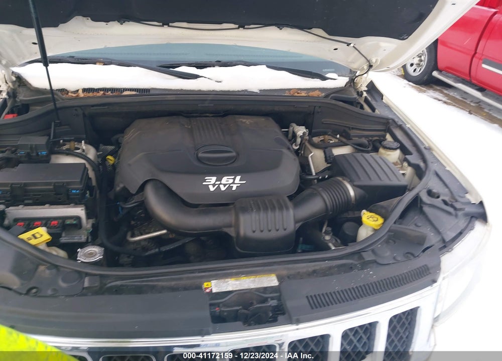 2012 JEEP GRAND CHEROKEE OVERLAND VIN: 1C4RJFCG5CC212119