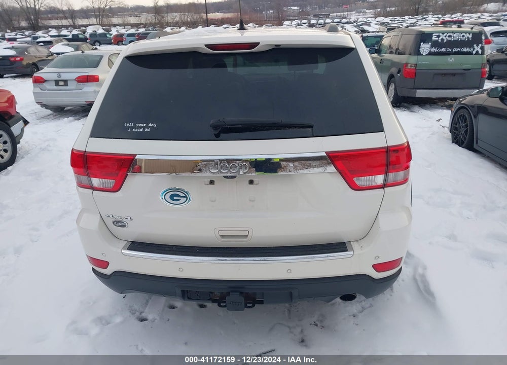 2012 JEEP GRAND CHEROKEE OVERLAND VIN: 1C4RJFCG5CC212119