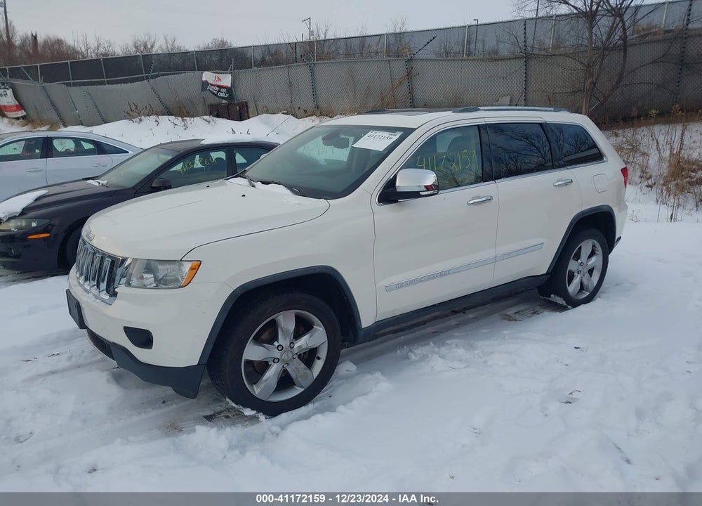 2012 JEEP GRAND CHEROKEE OVERLAND VIN: 1C4RJFCG5CC212119