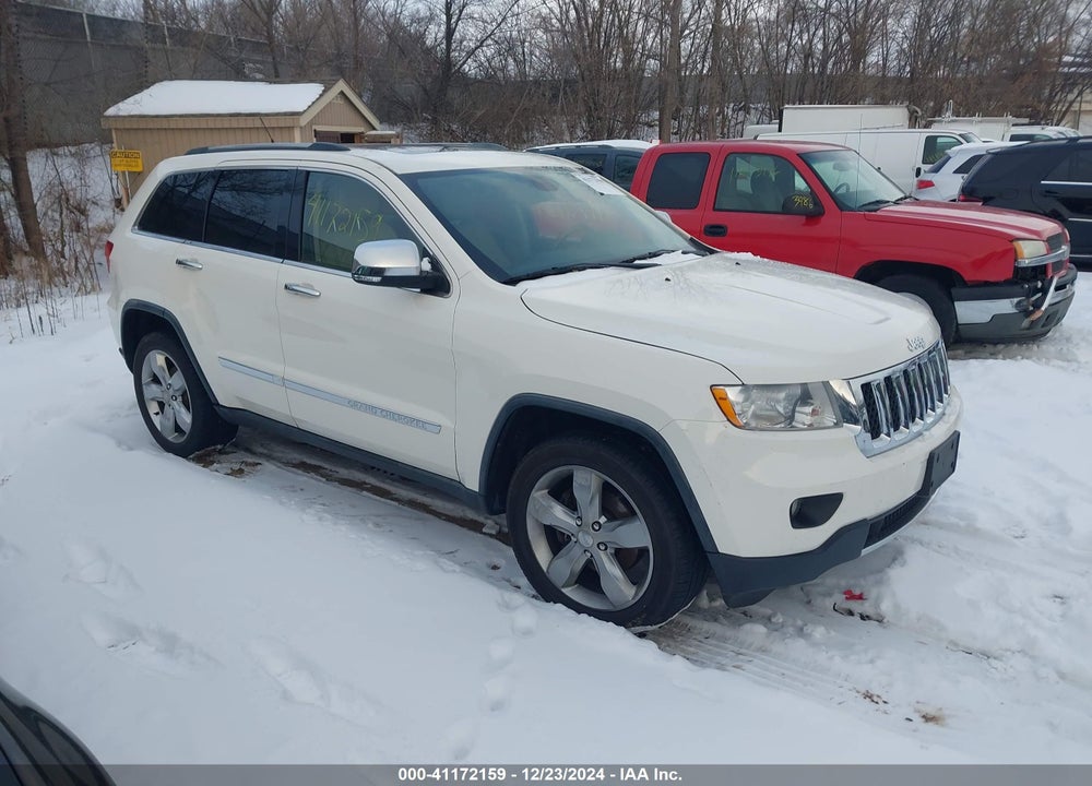 2012 JEEP GRAND CHEROKEE OVERLAND VIN: 1C4RJFCG5CC212119