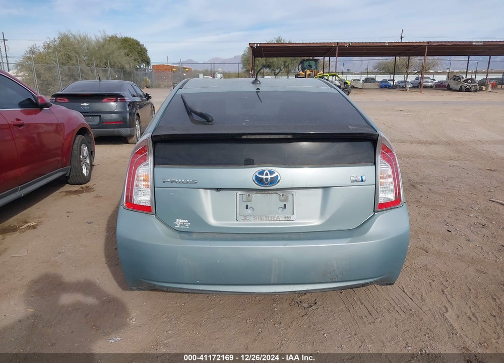 2012 TOYOTA PRIUS VIN: JTDKN3DU0C5429154