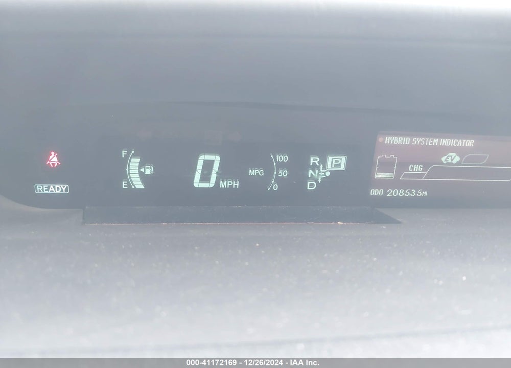 2012 TOYOTA PRIUS VIN: JTDKN3DU0C5429154