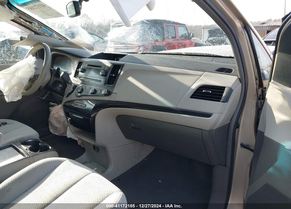 2011 TOYOTA SIENNA LE V6 VIN: 5TDKK3DC0BS050437