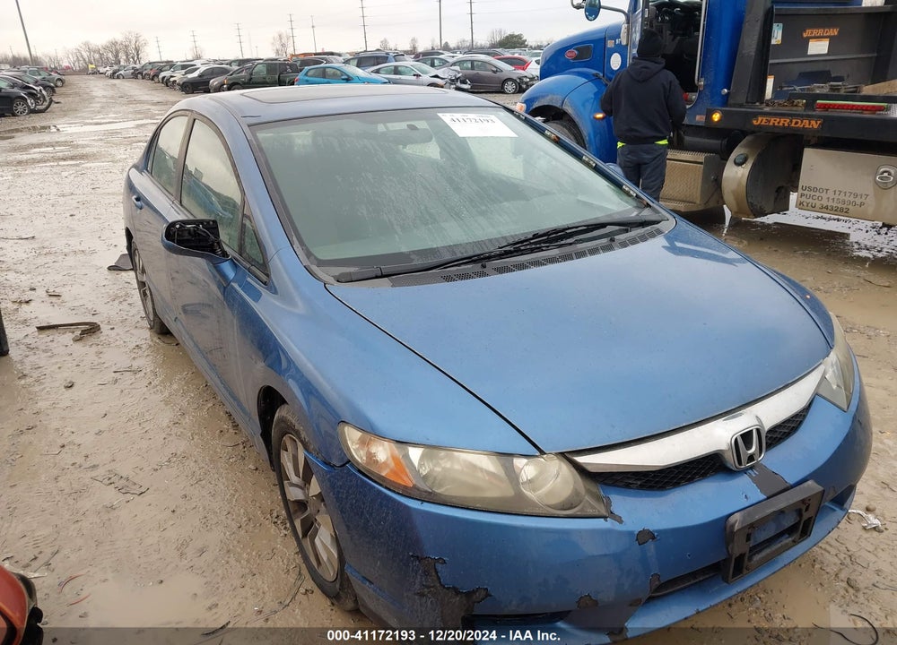 2009 HONDA CIVIC EX VIN: 19XFA16859E009582