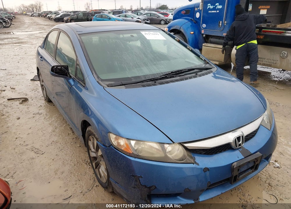 2009 HONDA CIVIC EX VIN: 19XFA16859E009582