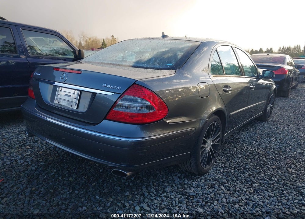 2008 MERCEDES-BENZ E 550 4MATIC VIN: WDBUF90X18B286988