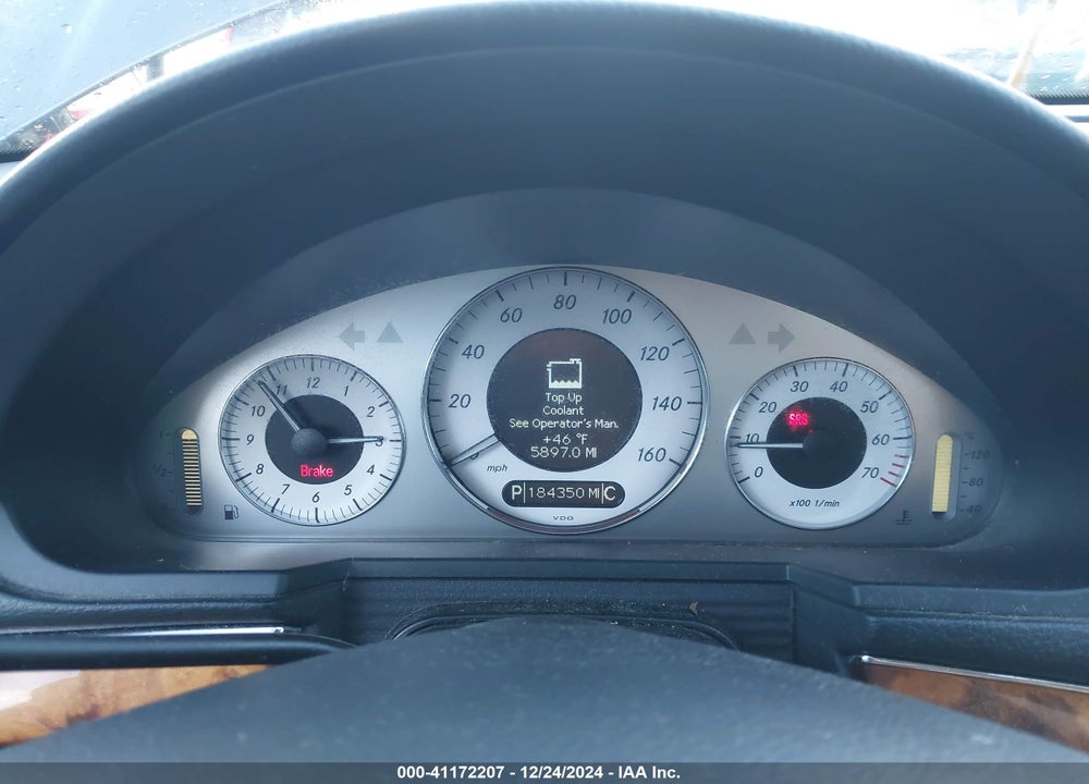 2008 MERCEDES-BENZ E 550 4MATIC VIN: WDBUF90X18B286988