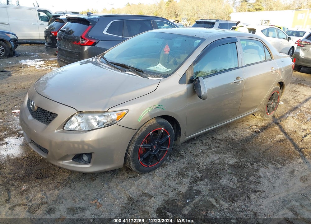 2009 TOYOTA COROLLA LE VIN: 2T1BU40E89C152577
