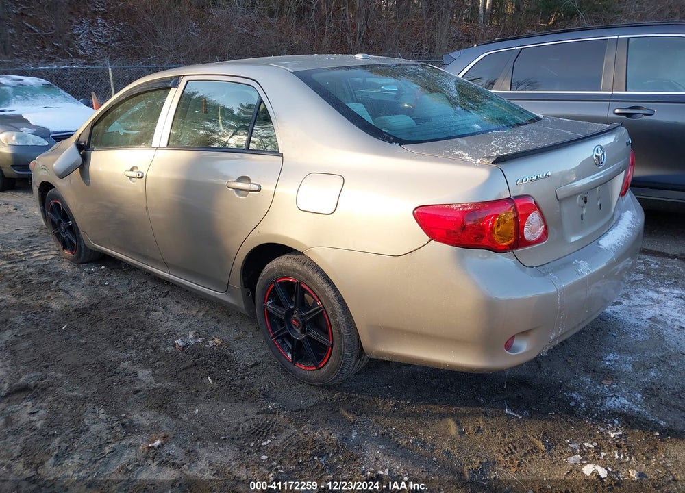 2009 TOYOTA COROLLA LE VIN: 2T1BU40E89C152577