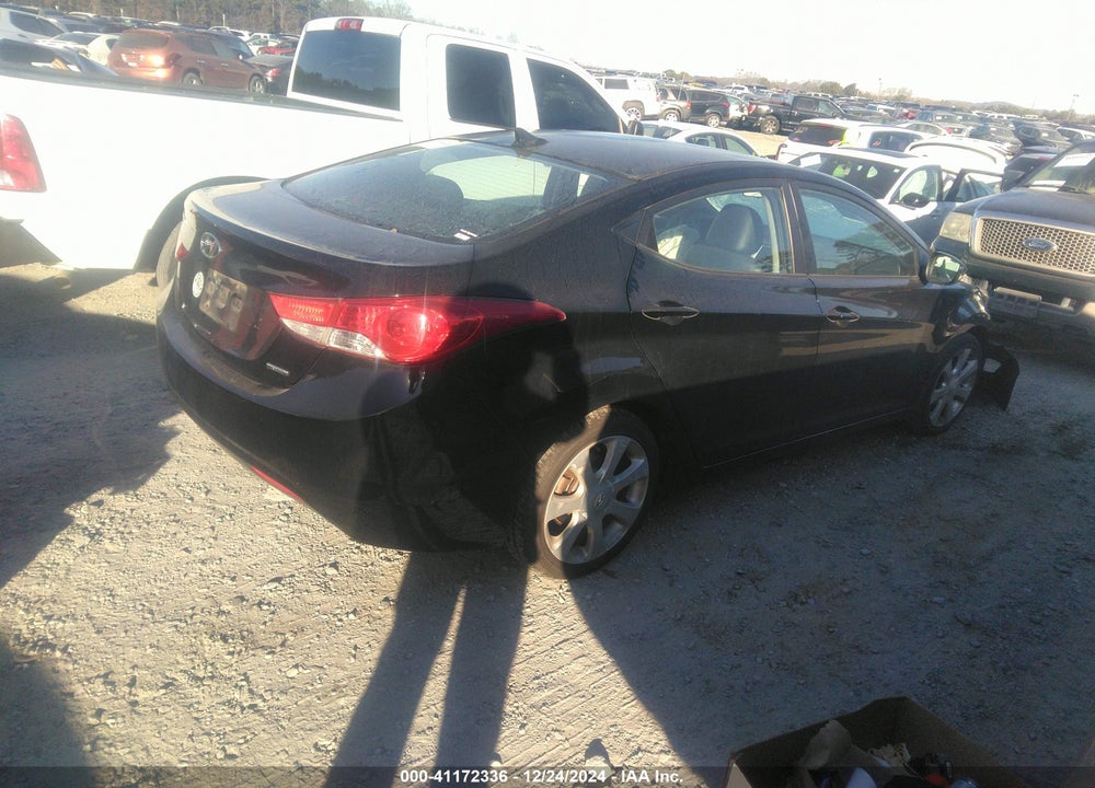 2011 HYUNDAI ELANTRA VIN: KMHDH4AE5BU155050