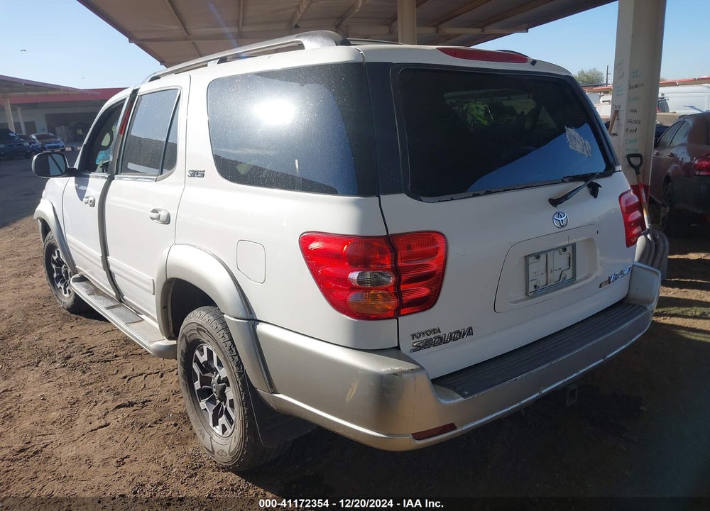 2002 TOYOTA SEQUOIA SR5 V8 VIN: 5TDBT44A32S124502