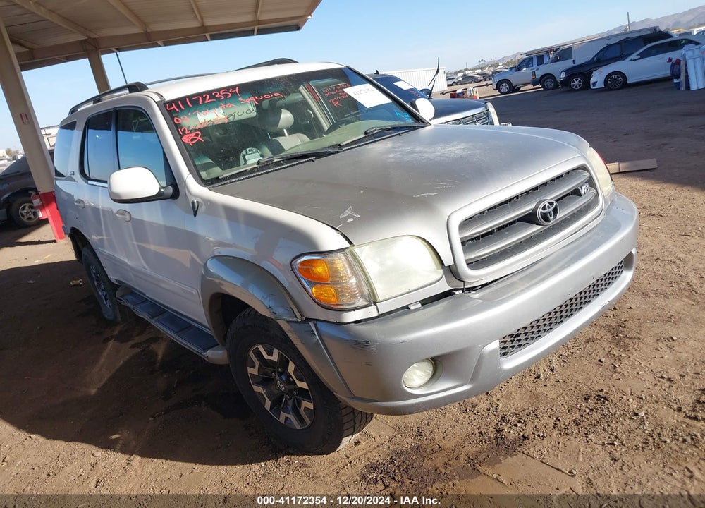 2002 TOYOTA SEQUOIA SR5 V8 VIN: 5TDBT44A32S124502
