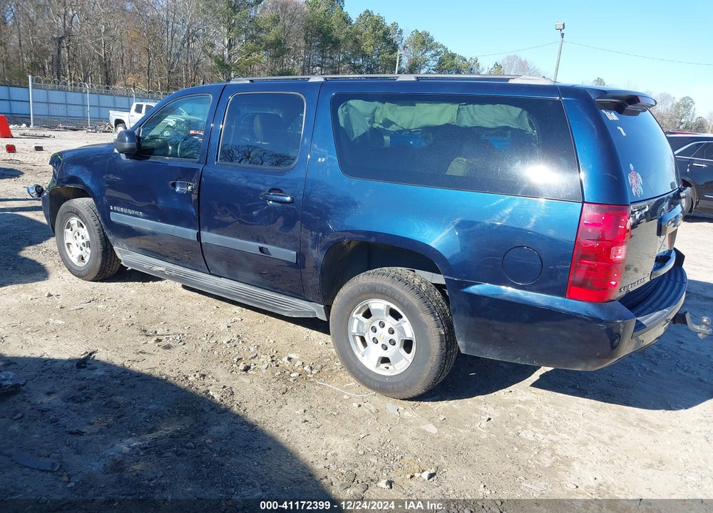 2007 CHEVROLET SUBURBAN 1500 LT VIN: 3GNFK16357G284878