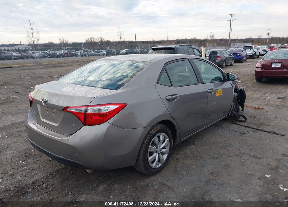 2015 TOYOTA COROLLA VIN: 2T1BURHE6FC387931