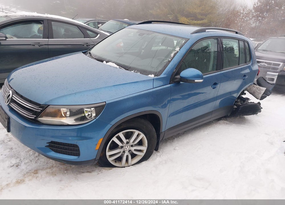 2017 VOLKSWAGEN TIGUAN 2.0T/2.0T S VIN: WVGBV7AX0HK021165