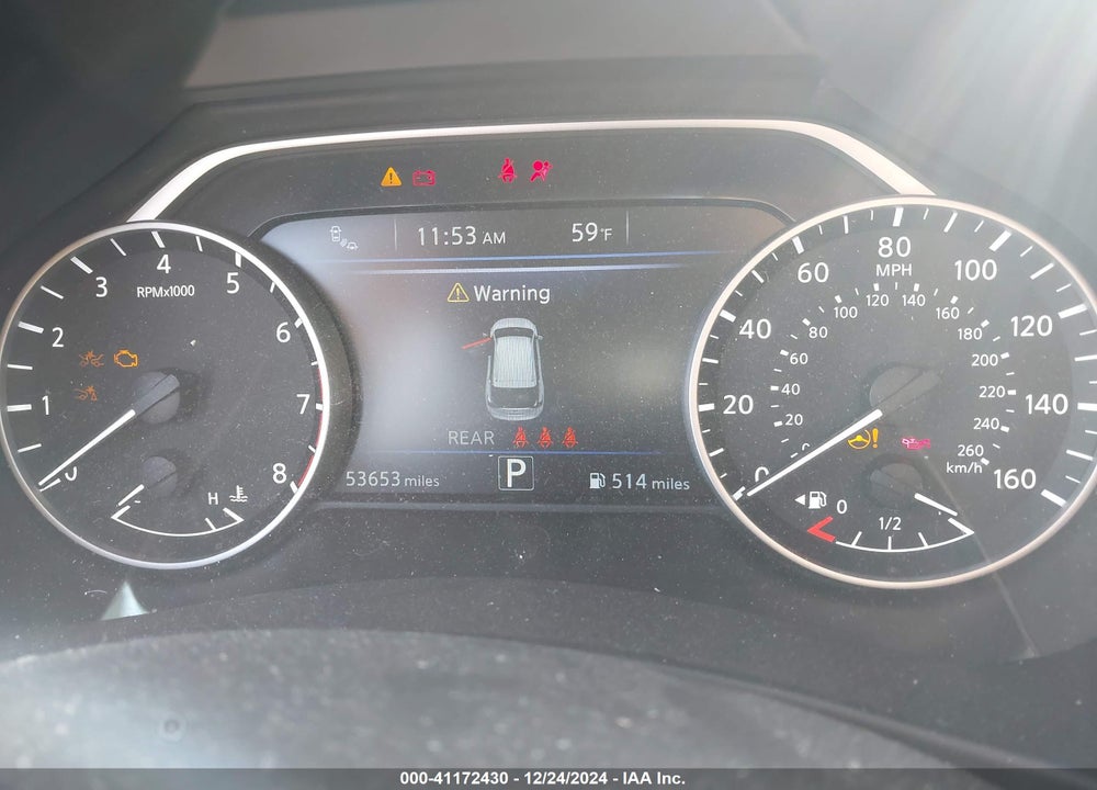 2023 NISSAN MURANO SV FWD VIN: 5N1AZ2BJ5PC111658