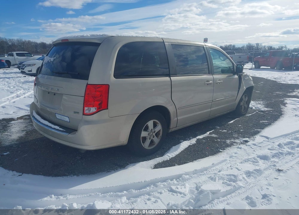 2013 DODGE GRAND CARAVAN SXT VIN: 2C4RDGCG0DR523091