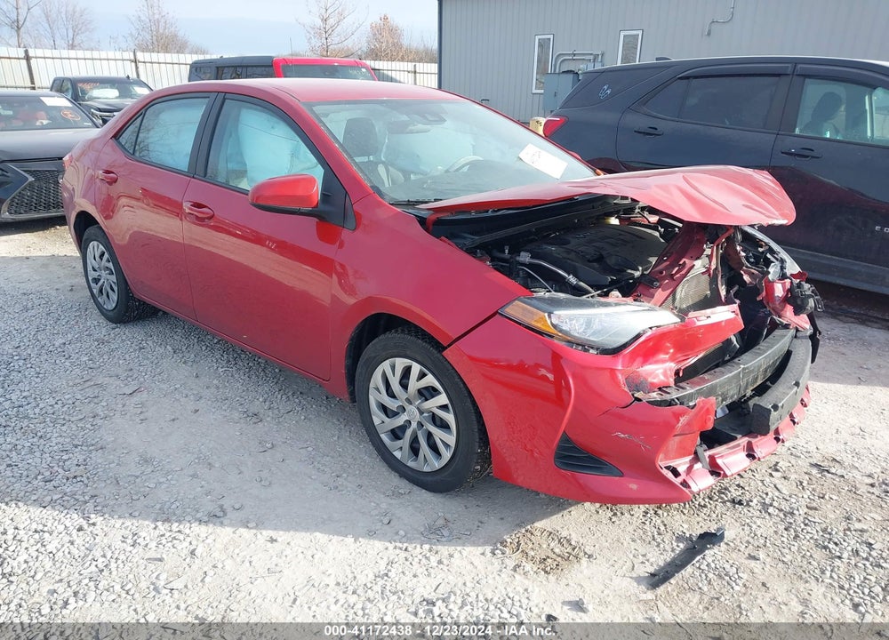 2018 TOYOTA COROLLA LE VIN: 2T1BURHE6JC038339