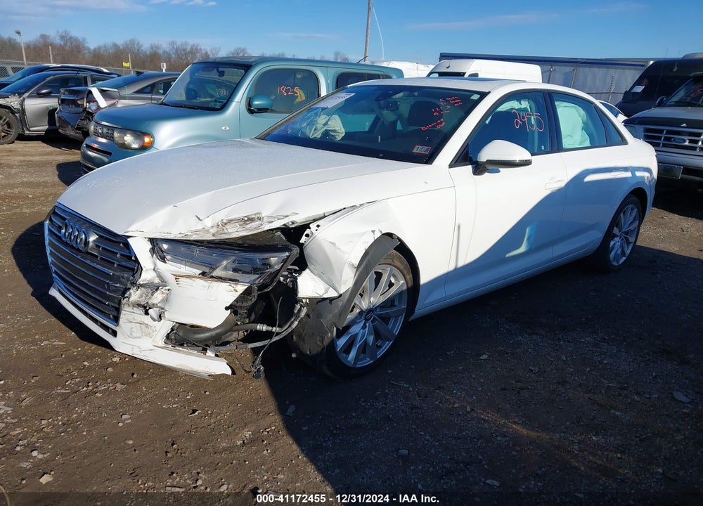 2017 AUDI A4 2.0T PREMIUM VIN: WAUANAF44HN007373
