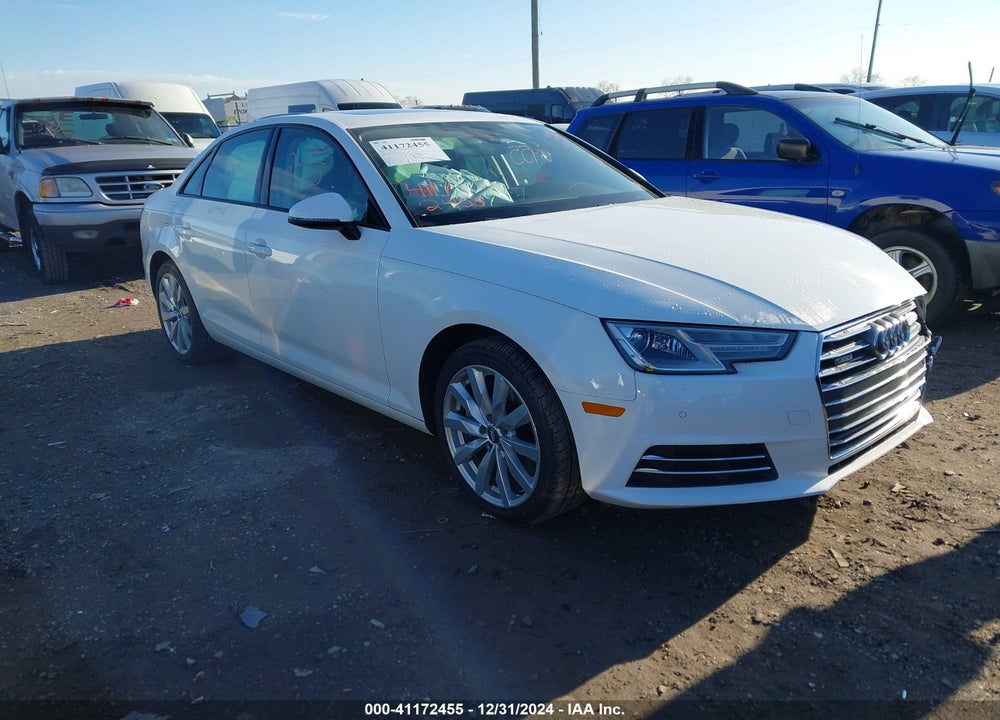 2017 AUDI A4 2.0T PREMIUM VIN: WAUANAF44HN007373