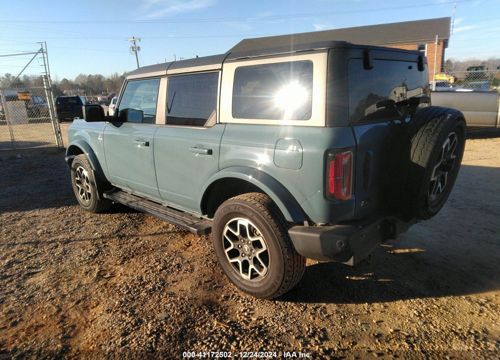 2021 FORD BRONCO VIN: 1FMDE5BH0MLA80029