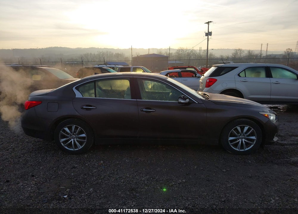 2014 INFINITI Q50 PREMIUM VIN: JN1BV7AR5EM690573