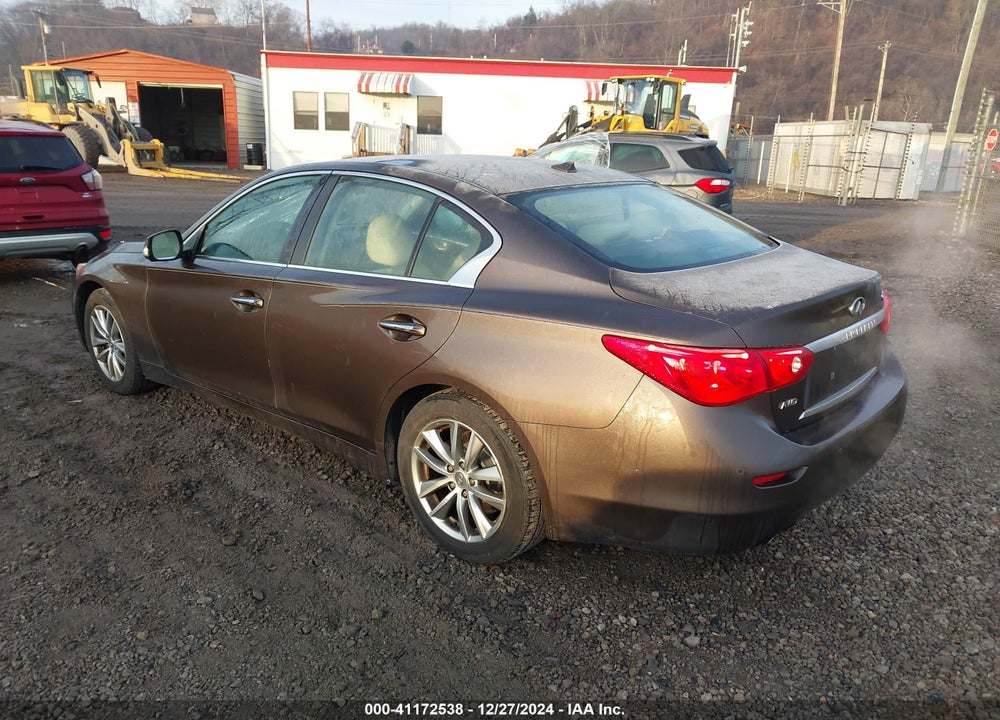 2014 INFINITI Q50 PREMIUM VIN: JN1BV7AR5EM690573