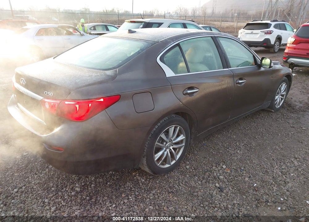2014 INFINITI Q50 PREMIUM VIN: JN1BV7AR5EM690573
