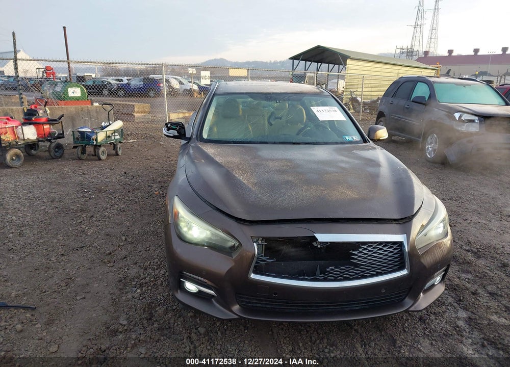 2014 INFINITI Q50 PREMIUM VIN: JN1BV7AR5EM690573