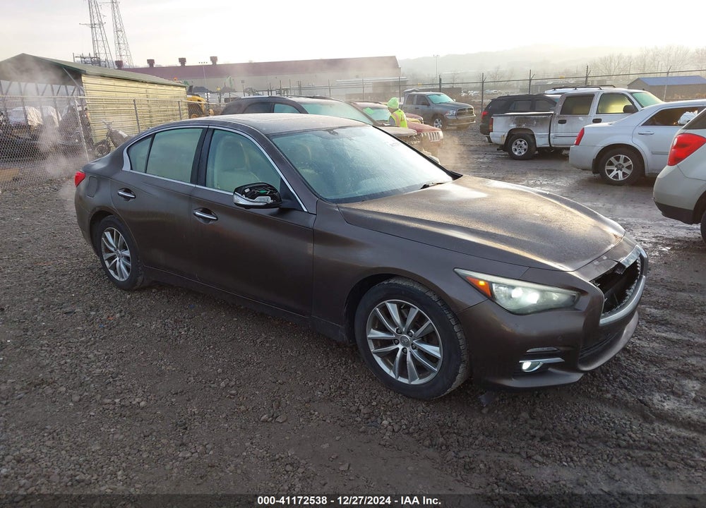 2014 INFINITI Q50 PREMIUM VIN: JN1BV7AR5EM690573
