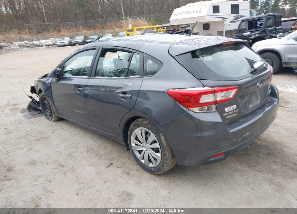 2019 SUBARU IMPREZA 2.0I VIN: 4S3GTAA68K3715804