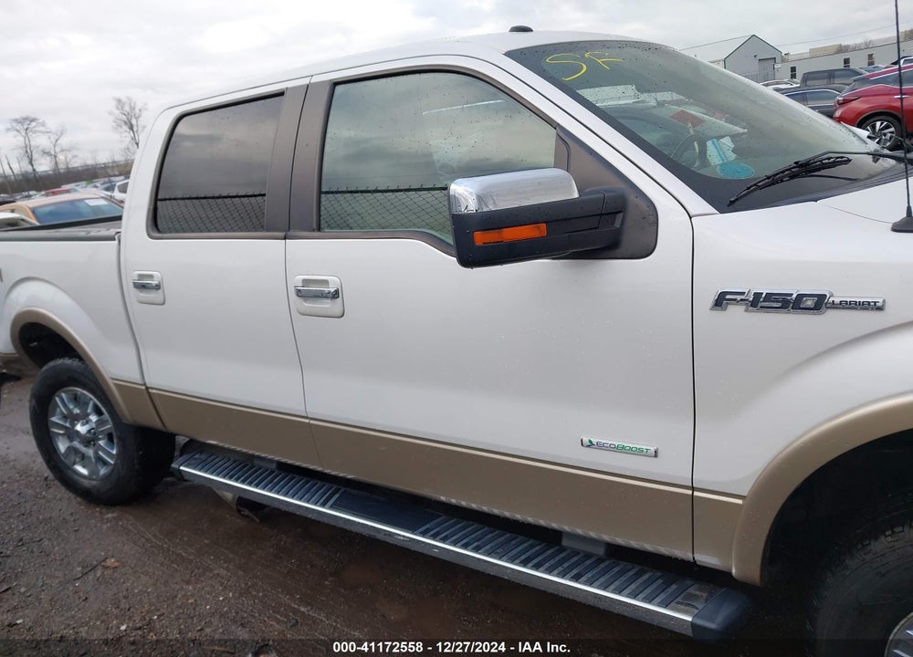 2012 FORD F-150 LARIAT VIN: 1FTFW1ET7CFB53297