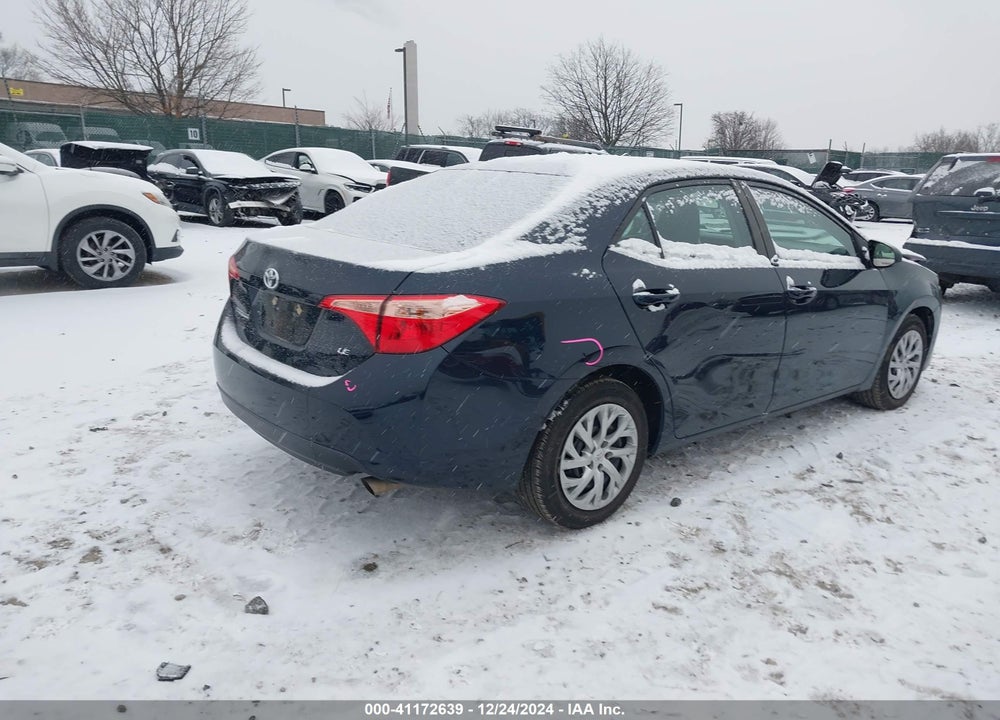 2019 TOYOTA COROLLA LE VIN: 2T1BURHE7KC212680
