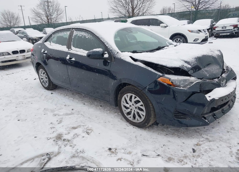 2019 TOYOTA COROLLA LE VIN: 2T1BURHE7KC212680