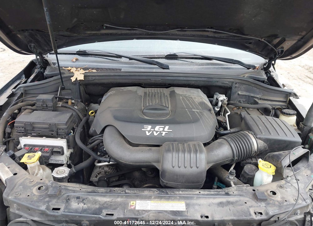 2013 JEEP GRAND CHEROKEE OVERLAND VIN: 1C4RJFCG9DC539124