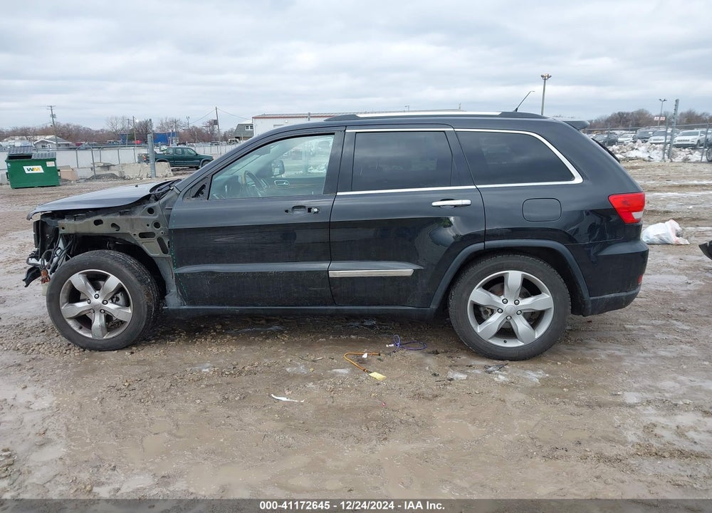 2013 JEEP GRAND CHEROKEE OVERLAND VIN: 1C4RJFCG9DC539124
