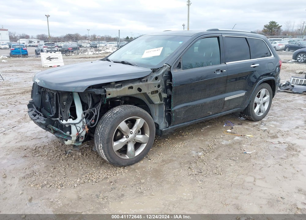 2013 JEEP GRAND CHEROKEE OVERLAND VIN: 1C4RJFCG9DC539124
