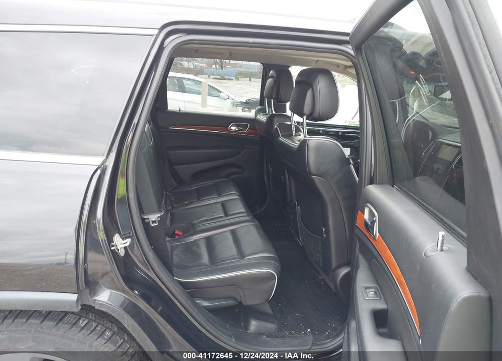 2013 JEEP GRAND CHEROKEE OVERLAND VIN: 1C4RJFCG9DC539124