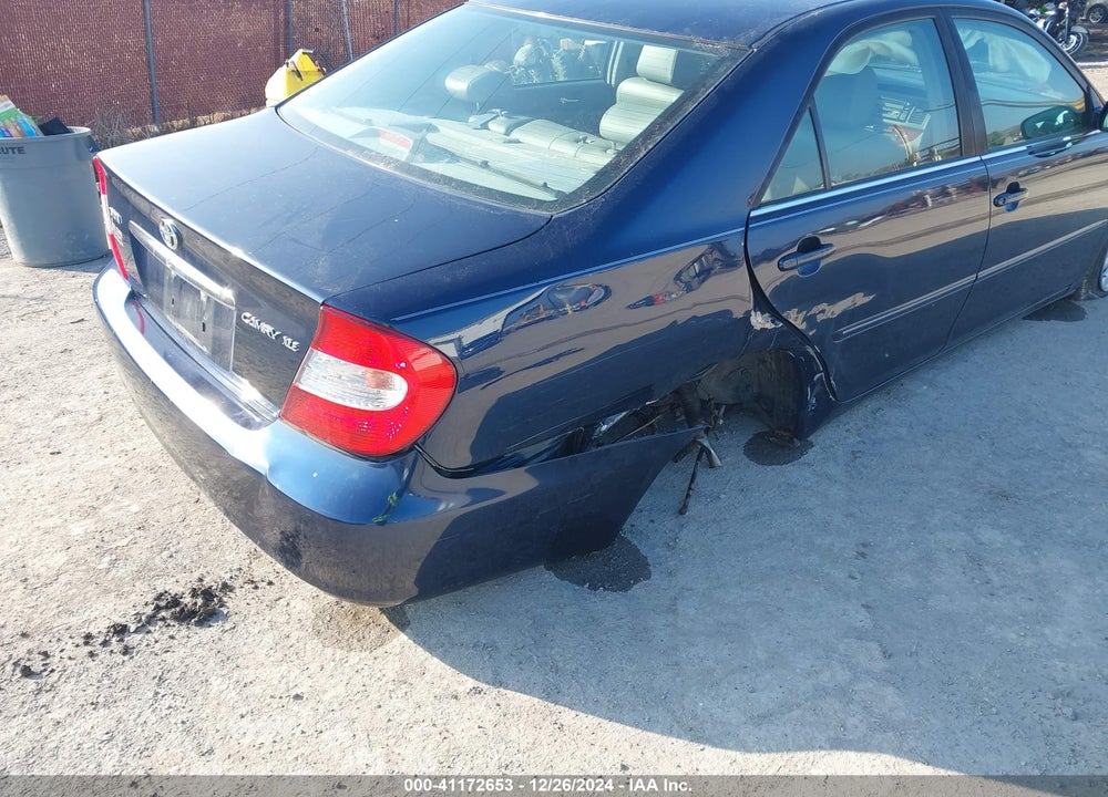 2003 TOYOTA CAMRY XLE VIN: 4T1BE30K63U671467
