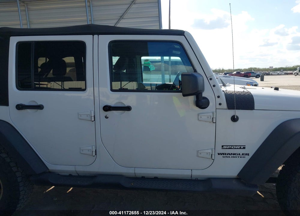 2017 JEEP WRANGLER UNLIMITED SPORT 4X4 VIN: 1C4HJWDG4HL538480