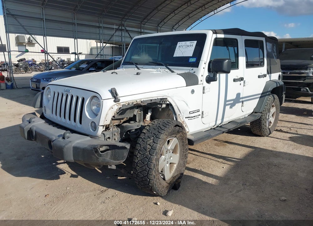 2017 JEEP WRANGLER UNLIMITED SPORT 4X4 VIN: 1C4HJWDG4HL538480