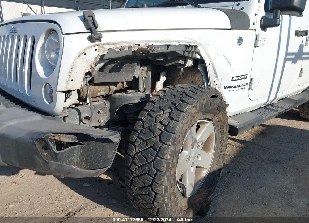 2017 JEEP WRANGLER UNLIMITED SPORT 4X4 VIN: 1C4HJWDG4HL538480