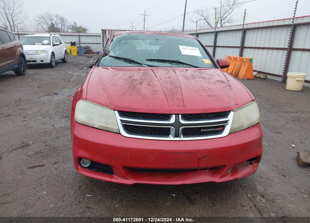 2013 DODGE AVENGER VIN: 1C3CDZCG8DN525027