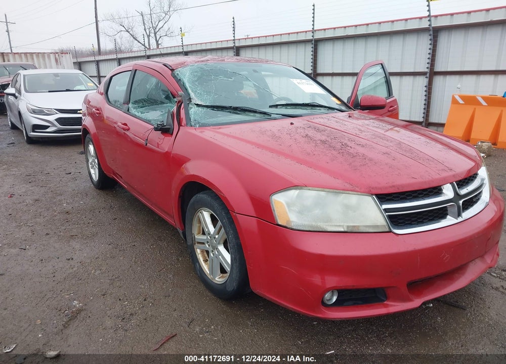2013 DODGE AVENGER VIN: 1C3CDZCG8DN525027
