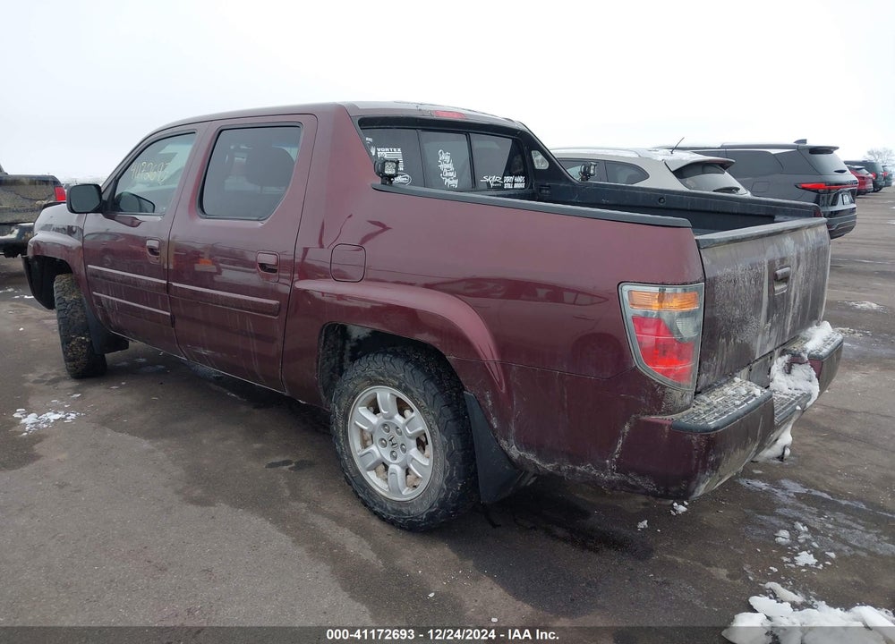 2007 HONDA RIDGELINE VIN: 2HJYK16527H531319