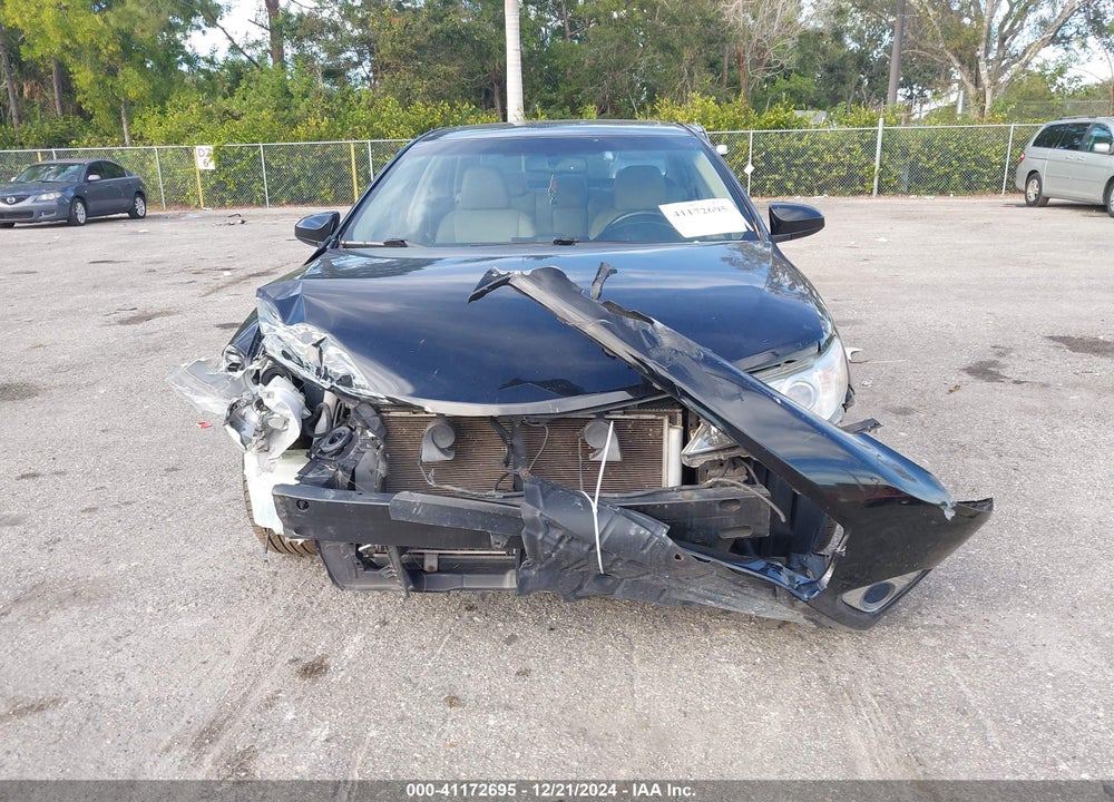2012 TOYOTA CAMRY XLE V6 VIN: 4T1BK1FK3CU017675