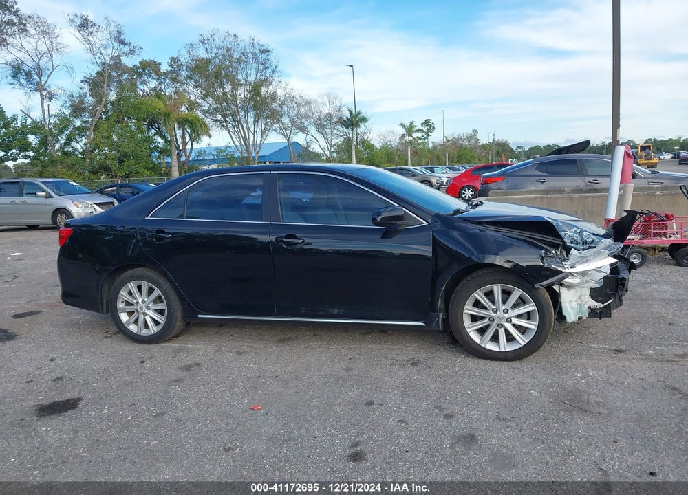 2012 TOYOTA CAMRY XLE V6 VIN: 4T1BK1FK3CU017675