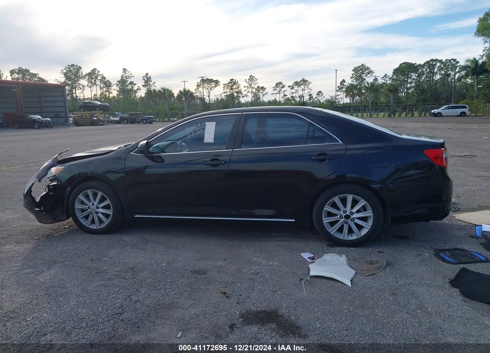 2012 TOYOTA CAMRY XLE V6 VIN: 4T1BK1FK3CU017675