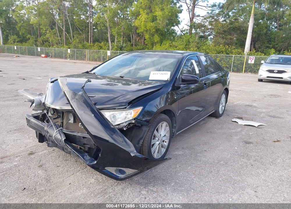 2012 TOYOTA CAMRY XLE V6 VIN: 4T1BK1FK3CU017675