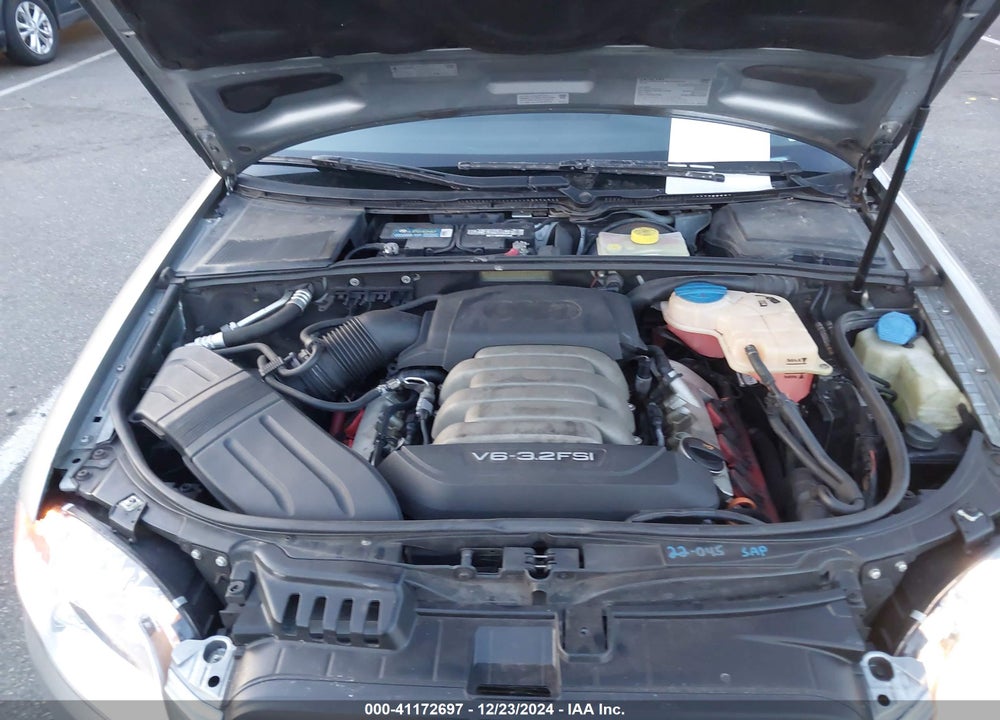 2005 AUDI A4 3.2 VIN: WAUDG68E85A443592
